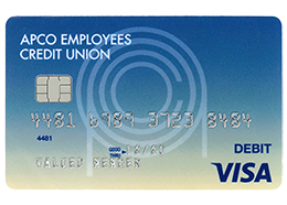 APCO ECU Visa Debit Card