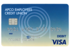 Front of Debit Card