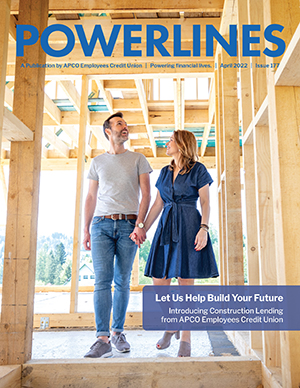 Powerlines Newsletter Couple walking through new home construction